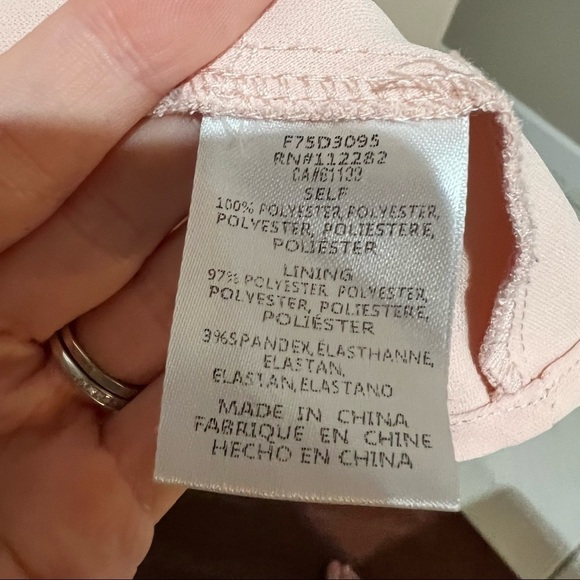 Adelyn Rae Light Pink Athena Fit Flare Dress // Size XS - Picture 8 of 9